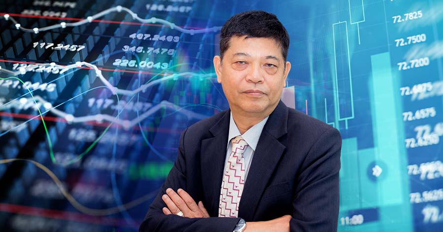 ดัชนีตลาดหุ้นไทย SET ปิดบวก