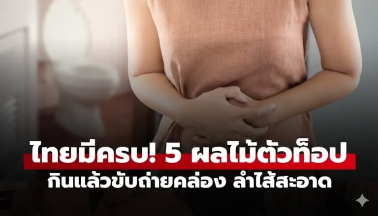 3 วันไม่ถ่าย? ต้องลอง “5 ผลไม้ล้างลำไส้ตัวท็อป” กินแล้วถ่ายคล่อง นักโภชนาการแนะ: กีวีควรกินทั้งเปลือก