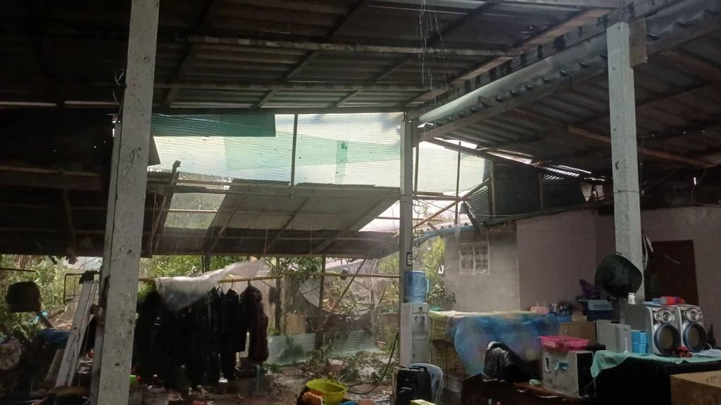 พายุถล่ม อ.พร้าว เชียงใหม่