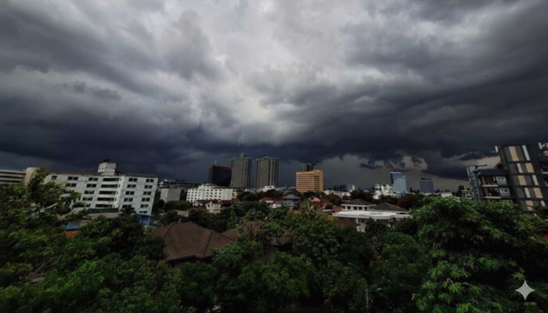 พยากรณ์อากาศวันพรุ่งนี้ ทั่วไทยเจอฝน 27 จังหวัดรวม กทม.