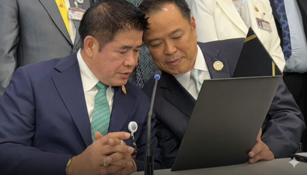 ภูมิใจไทย โต้ข่าว กล้าธรรม ร่วมรัฐบาลแล้วไม่จริง ยัน ธรรมนัส ยังไม่คุยกับ อนุทิน