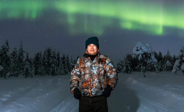 ธรรมนัส แชร์ภาพแสงเหนือ