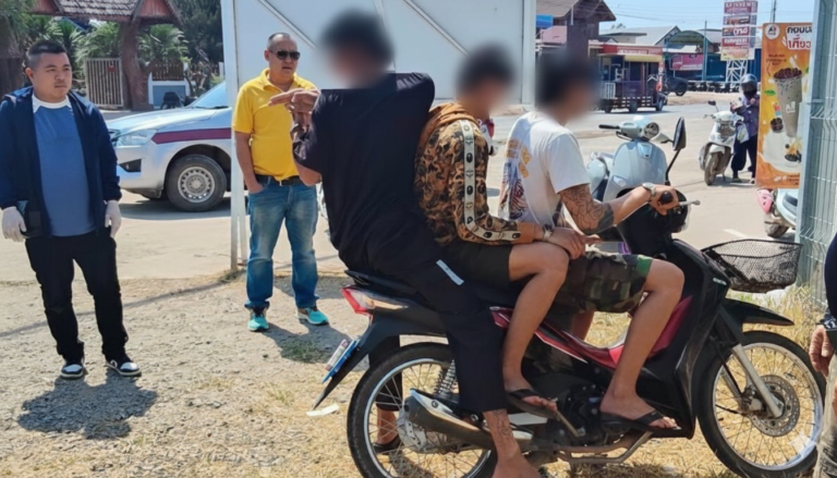 หนุ่ม16 ล้มทั้งยืน มือปืนวัย24 อ้างยิงขู่เปิดทางหนี กระสุนเจาะหน้าผากหน้าวัดงานบุญ