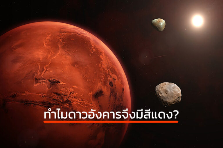 ดาวอังคารสีแดง เพราะอะไร? เปิดเผยความลับของดาวเคราะห์สีแดงที่เราเห็นจากโลก