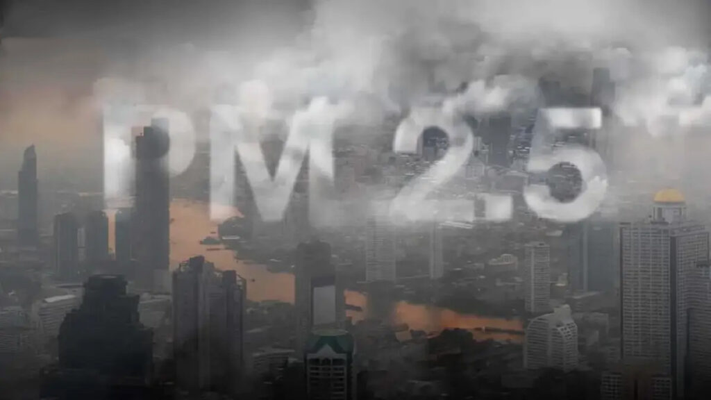 ค่าฝุ่น PM 2.5 กทม. วันนี้ เกินมาตรฐาน ลาดกระบัง-หนองจอก สูงสุด